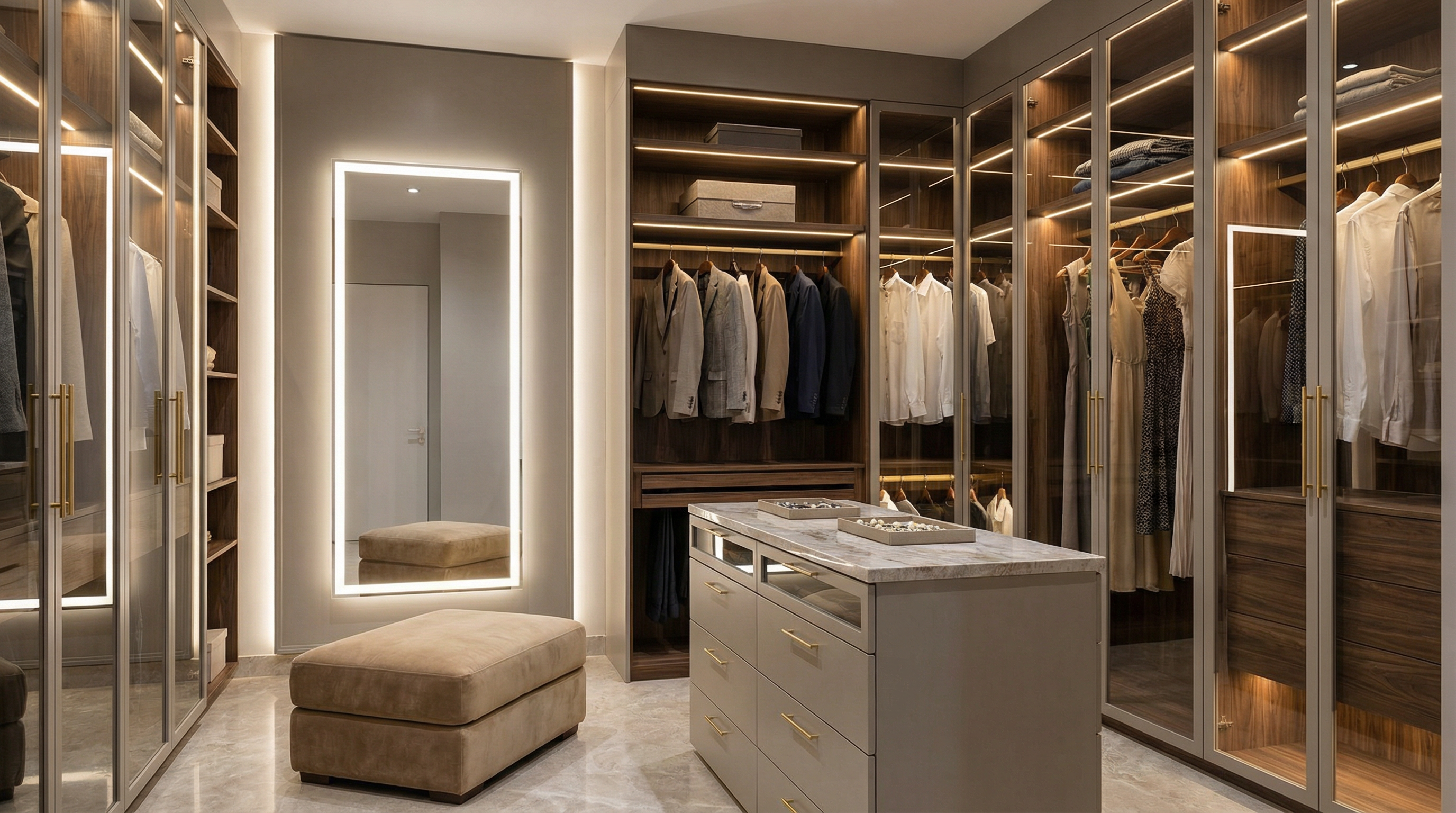 Шкафы и гардеробные